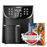 COSORI Frigideira sem óleo de 3,5 L, fritadeira de ar quente de 1500 W com ecrã LED...