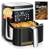 Aigostar Cube - fritadeira de ar XXL, 1900 W, 7 L Air fryer. Livro de receitas incluído,...